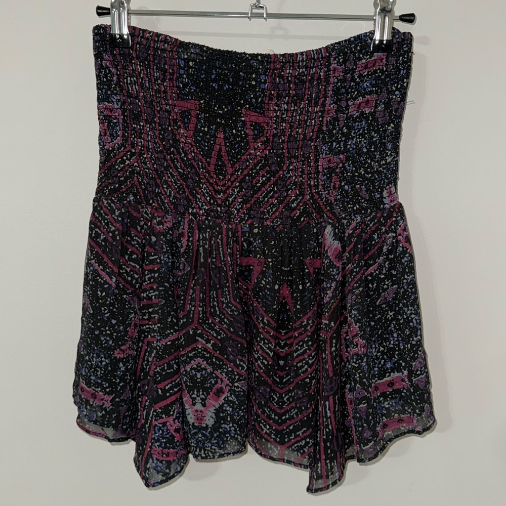 Love Sam Daniela smock mini skirt